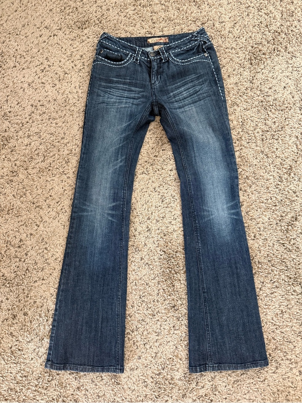 Cello Women's Dark Blue Bootcut Jeans